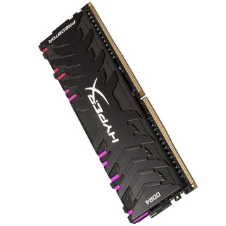 Kingston 金士顿 Predator系列 DDR4 3200MHz RGB 台式机内存 灯条 黑色 8GB