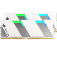  影驰 GALAX 名人堂系列 HOF PRO DDR4 3600MHz RGB 台式机内存 白色 16GB 8GB*2
