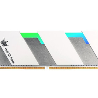 GALAXY 影驰 名人堂系列 HOF PRO DDR4 3600MHz RGB 台式机内存 白色 16GB 8GB*2