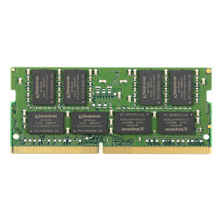 Kingston 金士顿 KVR系列 DDR4 2400MHz 笔记本内存 普条 绿色 16GB KVR24S17D8/16