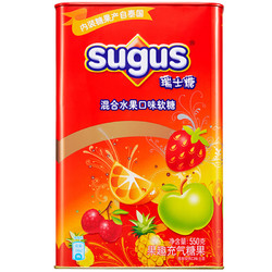 sugus 瑞士糖 水果软糖 混合口味 550g 礼盒装