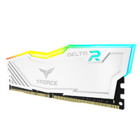 Team 十铨 科技 Team DELTA RGB炫光DDR4 3200 8G×2台式内存条320016G×2 炫光DDR4 3200 8G*2白色RGB