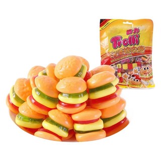 Trolli 口力 汉堡橡皮糖 水果味 108g