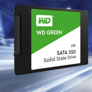 Western Digital 西部数据 绿盘系列 SATA 固态硬盘 1TB (SATA3.0) WDS100T2G0A