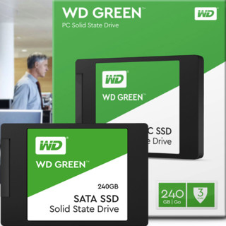 Western Digital 西部数据 绿盘系列 SATA 固态硬盘 240GB (SATA3.0) WDS240G2G0A