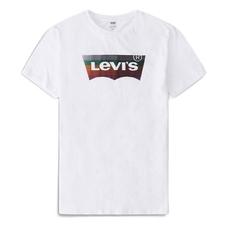 Levi's 李维斯 男士圆领短袖T恤 22489-0207 白色 XS