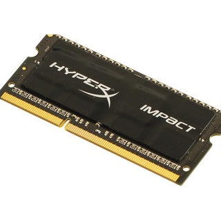 Kingston 金士顿 Impact系列 DDR3L 1866MHz 笔记本内存 普条 黑色 8GB HX318LS11IB/8