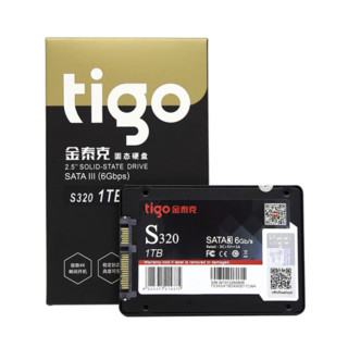 Kimtigo 金泰克 tigo 金泰克 S320 SATA 固态硬盘 1TB (SATA3.0)