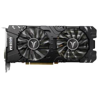 yeston盈通rx5802048sp4gd5大地之神显卡4gb黑色