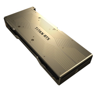 NVIDIA 英伟达 TITAN RTX 显卡 24GB 金色