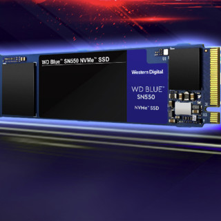Western Digital 西部数据 蓝盘 SN550 NVMe M.2 固态硬盘（PCI-E3.0）