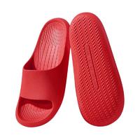 POSEE 朴西 男女款拖鞋 PS4601 红色 39-40
