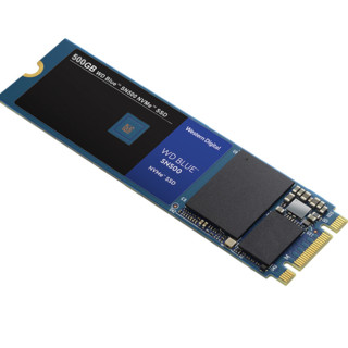 Western Digital 西部数据 蓝盘 SN500 NVMe M.2 固态硬盘 500GB (PCI-E3.0) WDS500G1B0C