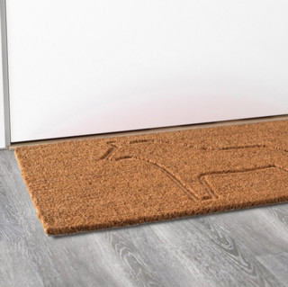 IKEA 宜家 ALESTRUP 奥拉托普 防滑地垫 自然色 40*70cm