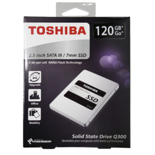TOSHIBA 东芝 Q300 SATA 固态硬盘 120GB (SATA3.0)