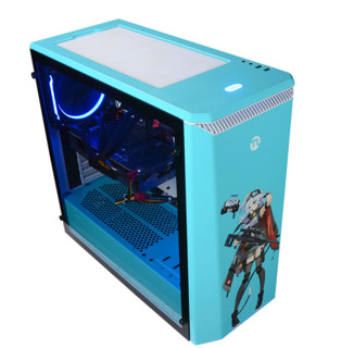 NINGMEI 宁美 魂 宁晓蓝 GI71 台式机 蓝色(酷睿i7-9700、GTX 2060 6G、16GB、256GB SSD+1TB HDD、风冷)