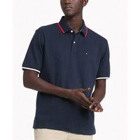 TOMMY HILFIGER 汤米·希尔费格 Tommy Hilfiger  男士polo衫 Men's Classic-Fit TH Luxe Hopkins Polo