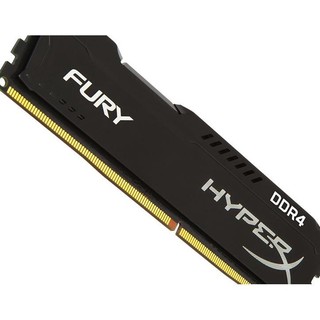 Kingston 金士顿 Fury系列 DDR4 2400MHz 黑色 台式机内存 8GB 4GB*2 HX424C15FB28-SP