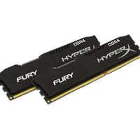 Kingston 金士顿 Fury系列 DDR4 2400MHz 黑色 台式机内存 8GB 4GB*2 HX424C15FBK2/8
