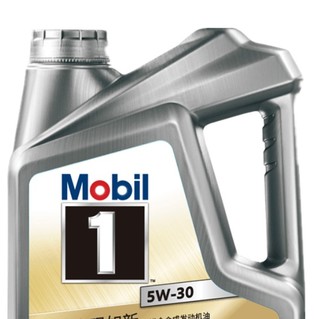 Mobil 美孚 1号系列 美孚1号风尚版 5W-30 SN级 车用润滑油 4L