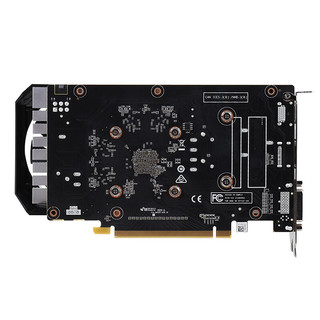 ZOTAC 索泰 GeForce GTX 1650-4GD6 毁灭者 OC 显卡 4GB 黑色