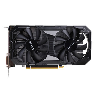 ZOTAC 索泰 GeForce GTX 1650-4GD6 毁灭者 OC 显卡 4GB 黑色