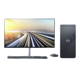 DELL 戴尔 灵越3891 台式电脑主机（i5-11400F、16GB、256GB+1TB、GT730）+27电脑显示器