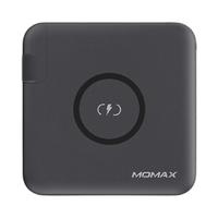 MOMAX 摩米士 IP93 移动电源充电器数据线三合一 黑色 6700mAh Type-C 18W 双向快充+10W 无线充电
