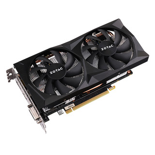 ZOTAC 索泰 GeForce GTX 1660 6GD5 毁灭者 OC HA 显卡 6GB 黑色