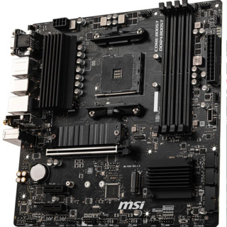 MSI 微星 B55OM PRO VDH WIFI MATX主板（AMD AM4、B550）