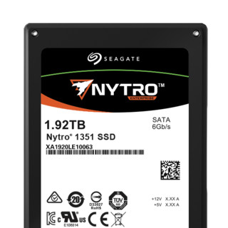 SEAGATE 希捷 雷霆Nytro 1351 XA1920LE10063 SATA 固态硬盘 1.92TB (SATA3.0)