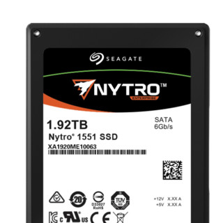 SEAGATE 希捷 雷霆Nytro 1551 XA1920ME10063 SATA 固态硬盘 1.92TB (SATA3.0)