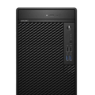 DELL 戴尔 Optiplex 3080MT 十代酷睿版 商务台式机 黑色 (酷睿i3-10100、核芯显卡、4GB、1TB HDD、风冷)