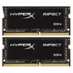 HYPERX Impact风暴系列 DDR4 3200 笔记本内存条16GB×2