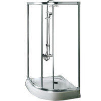 KOHLER 科勒 纳帝奥系列 K-17116T-L-SHP 圆弧形标准淋浴房