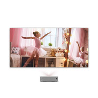 BenQ 明基 i962L 4K激光电视套装 100英寸黑栅抗光屏