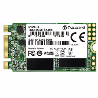 Transcend 创见 430S M.2 固态硬盘 512GB (SATA3.0)