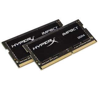 Kingston 金士顿 Impact系列 DDR4 2400MHz 笔记本内存 普条