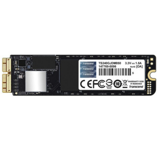 Transcend 创见 JDM855 NVMe 雷电 固态硬盘 480GB (PCI-E3.0)