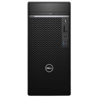 DELL 戴尔 OptiPlex 7080MT 十代酷睿版 商务台式机 黑色 (酷睿i7-10700、核芯显卡、8GB、256GB SSD+1TB HDD、风冷)