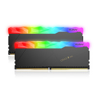 KLEVV 科赋 CRAS X系列 KD4AGU880-36A180X DDR4 3600MHz RGB 台式机内存 灯条 黑色 32GB 16GB*2