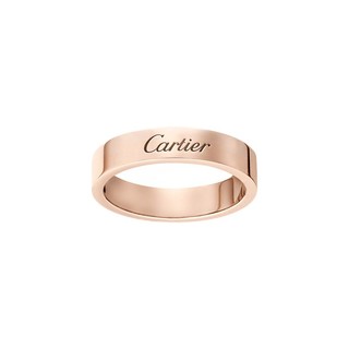 Cartier 卡地亚 C DE CARTIER系列 B4098044 中性圆形18K玫瑰金戒指