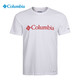 Columbia 哥伦比亚 T恤男士2021春夏季新款户外运动休闲透气排汗跑步训练圆领短袖PM3451