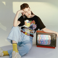 LILY 丽丽 121159VT914510 女士T恤