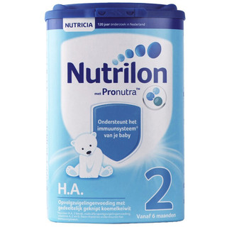 Nutrilon 诺优能 半水解奶粉HA 2段 750g/罐