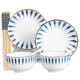尚行知是 日式风陶瓷碗盘餐具套装 8件套