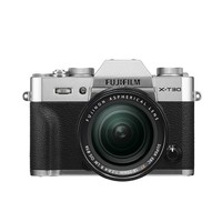 FUJIFILM 富士 X-T30 APS-C画幅 微单相机 银色 XF 18-55mm F2.8 R LM OIS