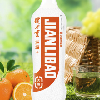 JIANLIBAO 健力宝 纤维+ 无糖 运动饮料 橙蜜味 500ml*18瓶