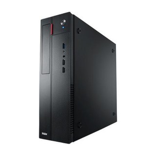 Haier 海尔 天越 Y3M 23.8英寸 台式机 黑色(赛扬J4105、核芯显卡、8GB、256GB SSD、风冷)