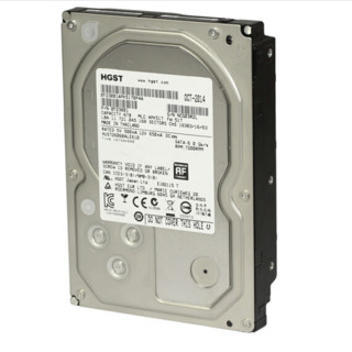 HGST 昱科 3.5英寸 企业级硬盘 6TB（7200rpm、128MB）HUS726060ALE610